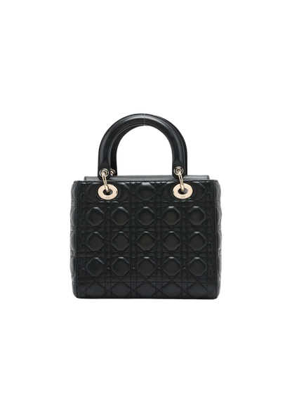 CHRISTIAN DIOR Lady Dior 2Way Handbag