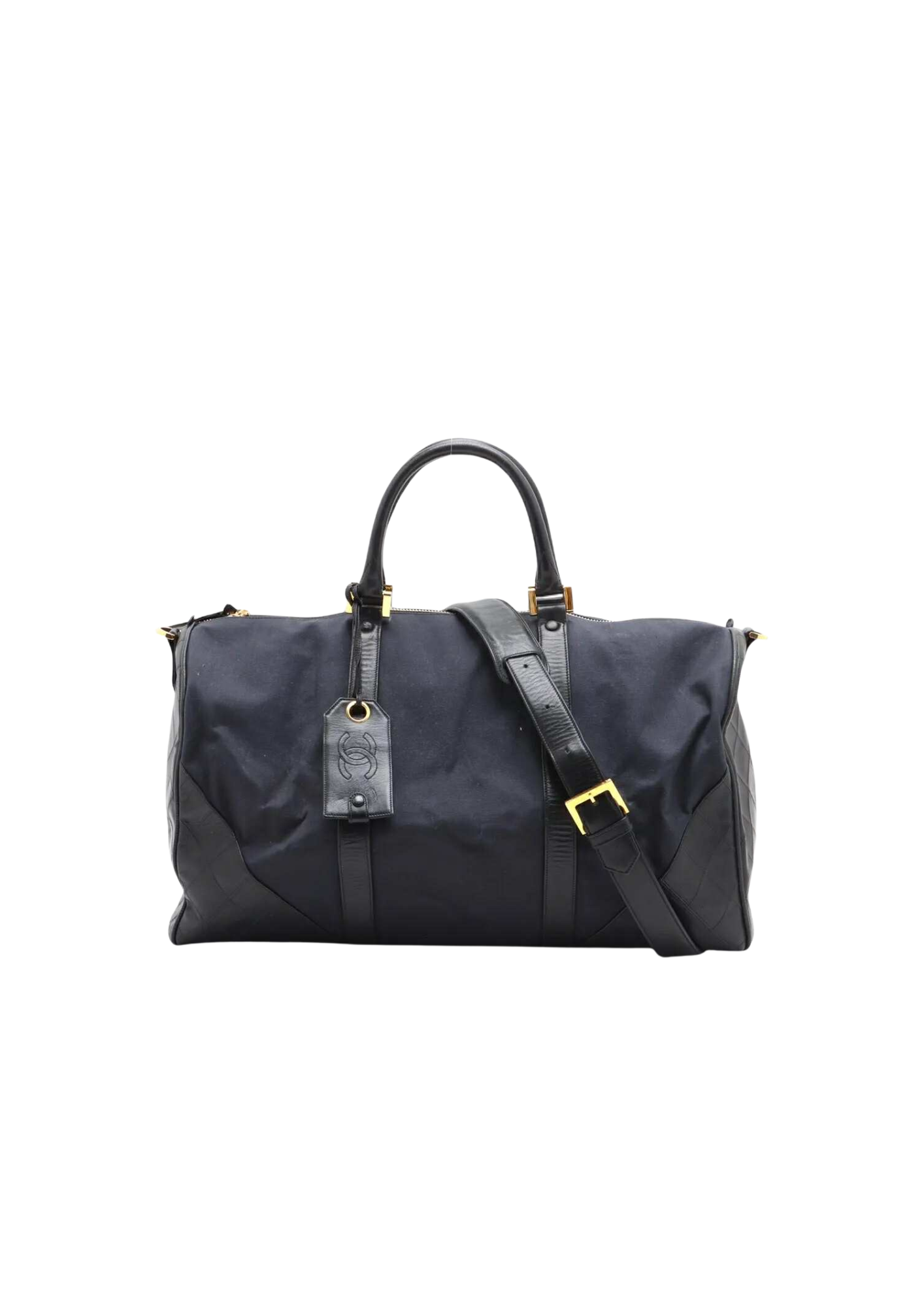 CHANEL Bicolore 2Way Boston Bag