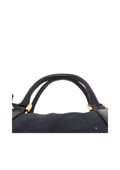 CHANEL Bicolore 2Way Boston Bag