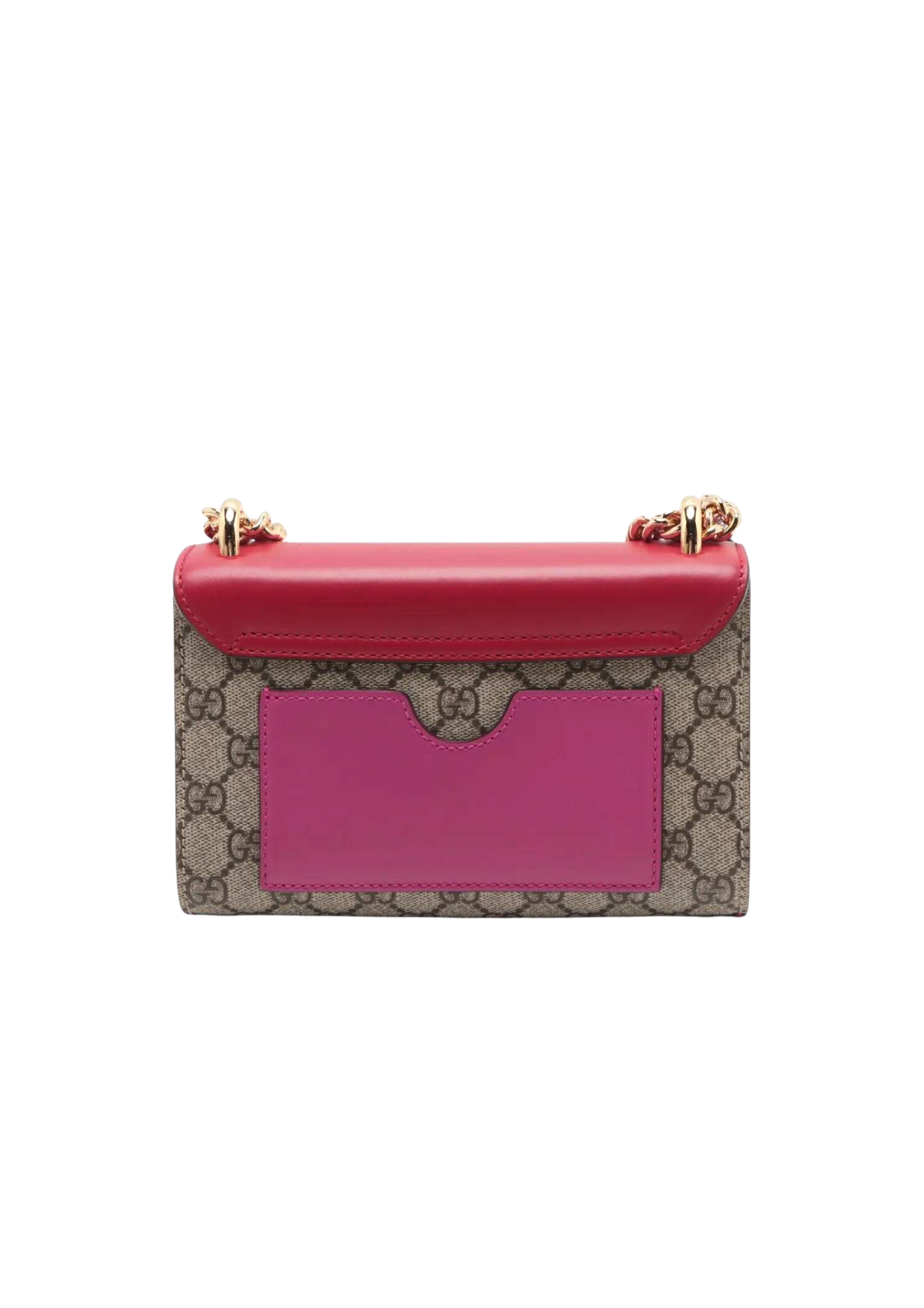 GUCCI GG Supreme Padlock Shoulder Bag