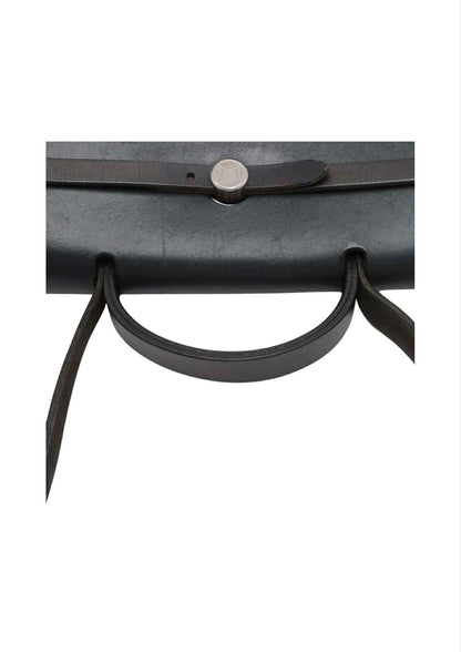 HERMÈS Herbag MM Toile Officier x Calfskin