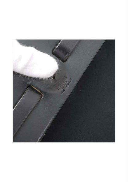 HERMÈS Herbag MM Toile Officier x Calfskin