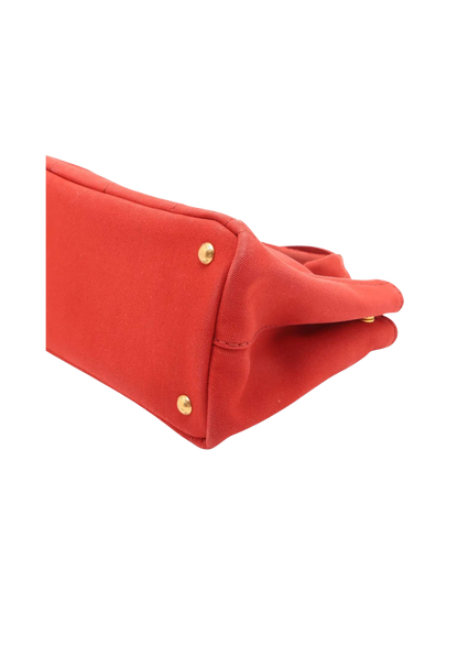 PRADA Canapa Canvas Handbag