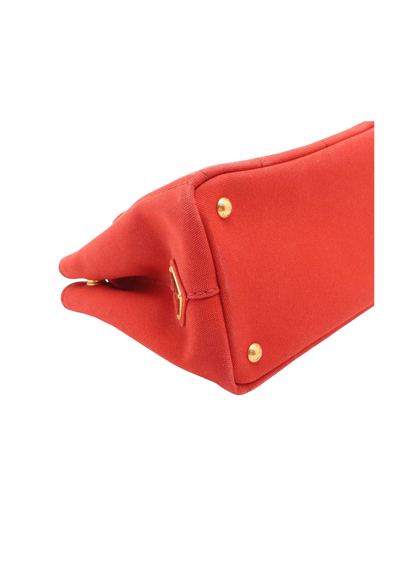 PRADA Canapa Canvas Handbag