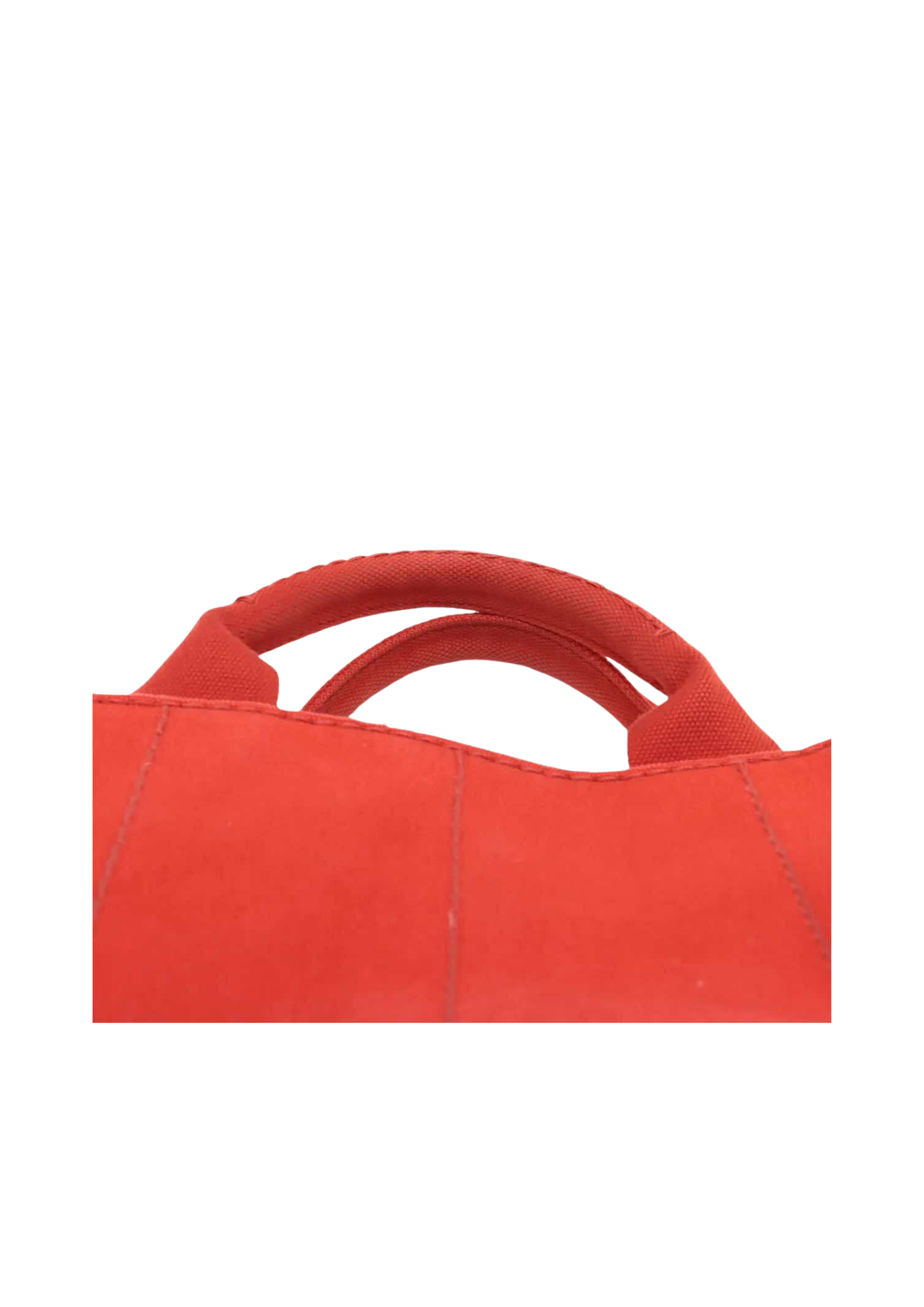 PRADA Canapa Canvas Handbag