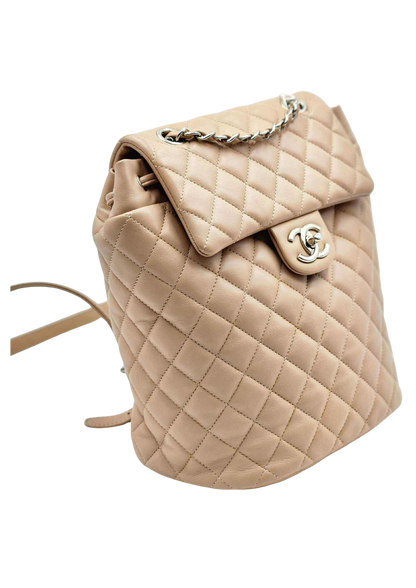 CHANEL Matelassé Lambskin Backpack