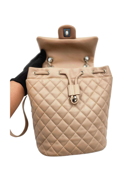CHANEL Matelassé Lambskin Backpack